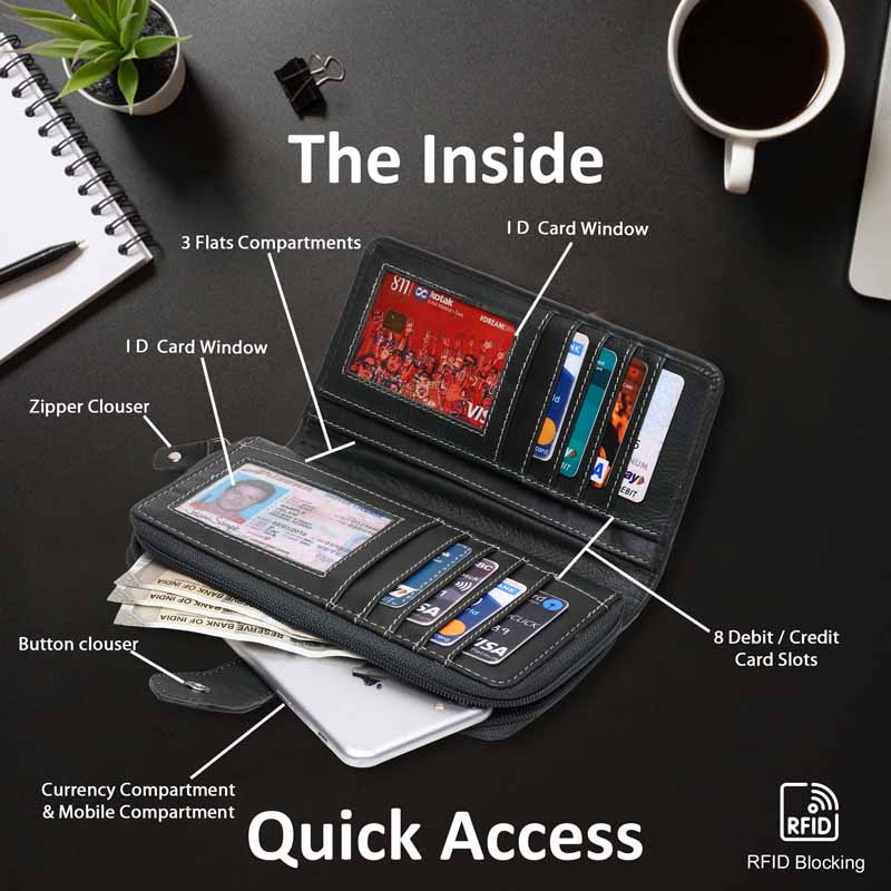 Women's Zipper Wallets Manufacturers in Newcastle Upon Tyne