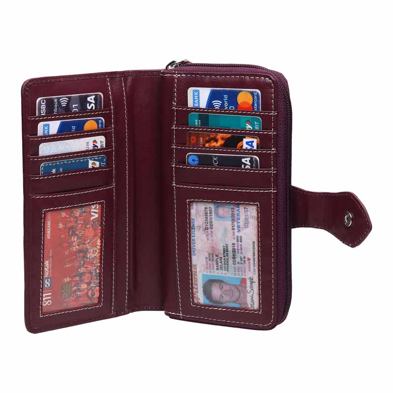 324 Long Ladies Maroon
