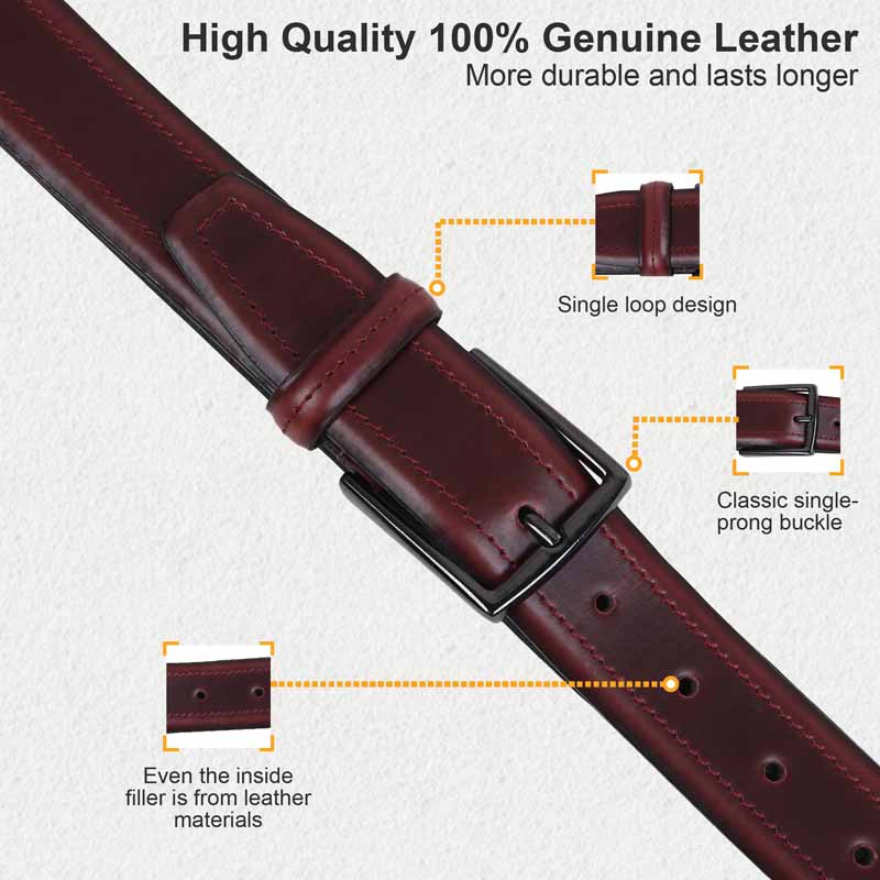 Profile Middle Stich Maroon