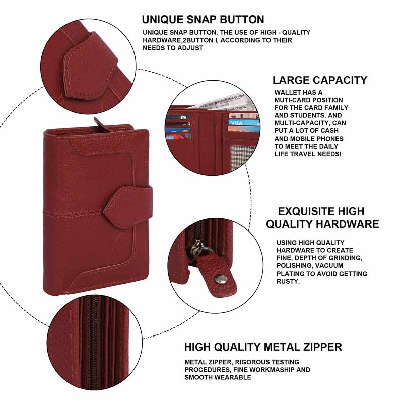 Womens Multi Pocket Wallet