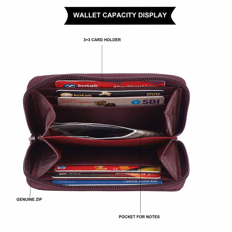 Womens Multi Pocket Wallet
