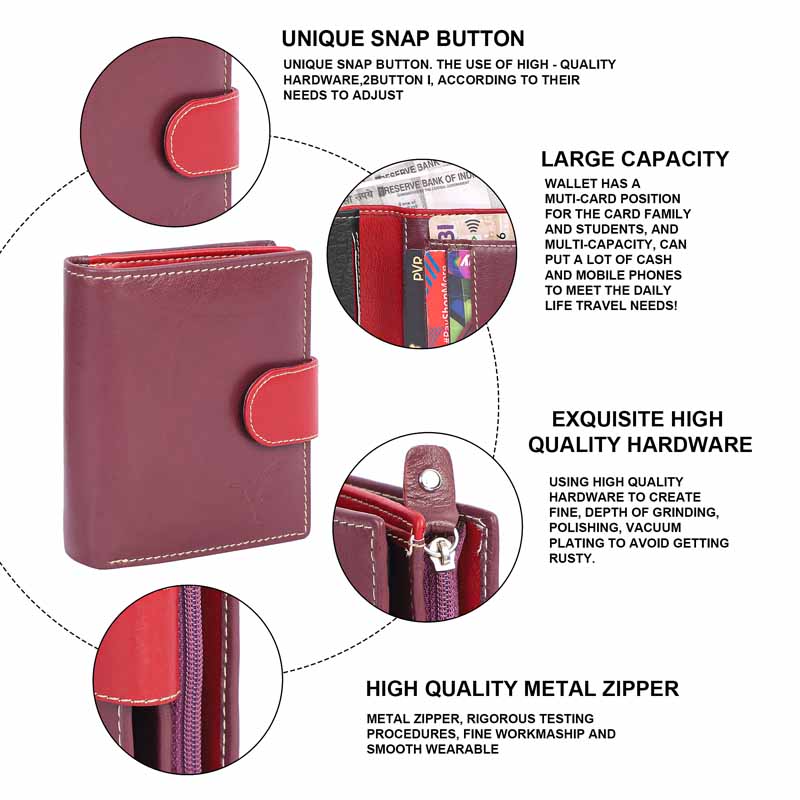 Womens Multi Pocket Wallet
