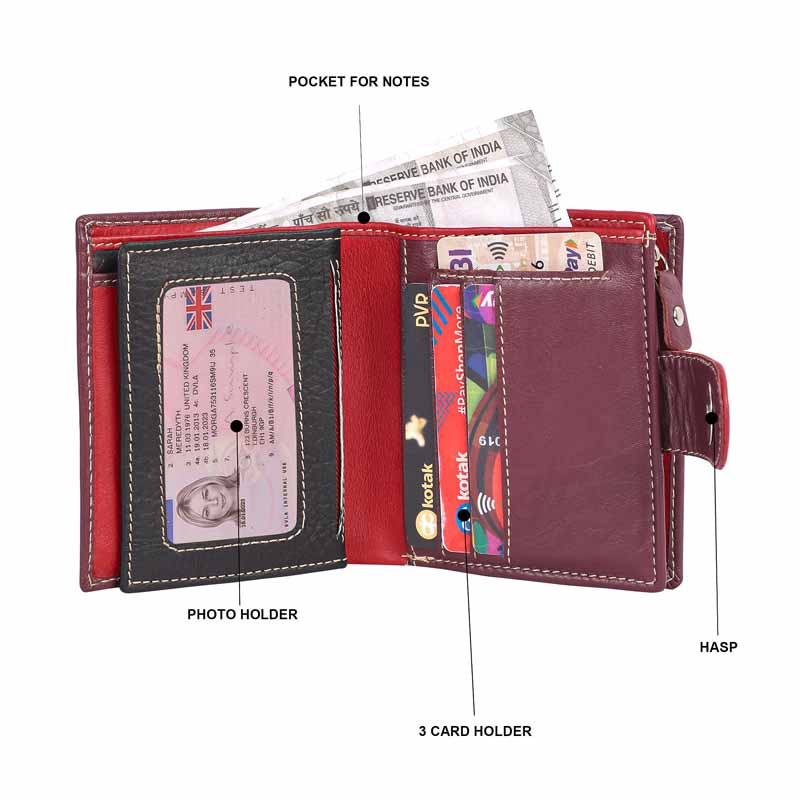 Womens Multi Pocket Wallet