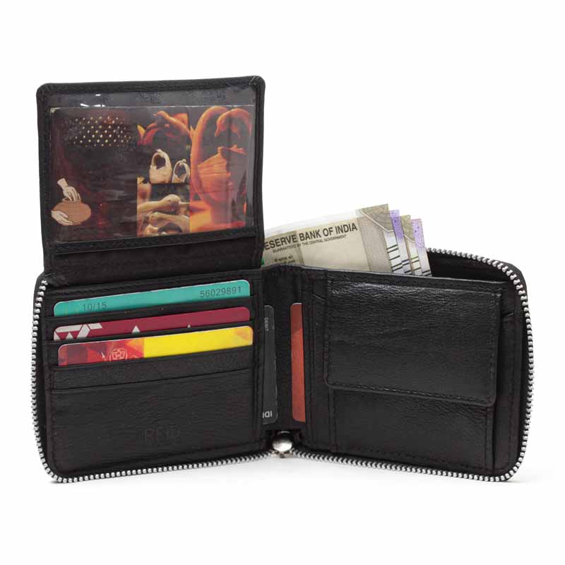 Zipper Nappa Flap
